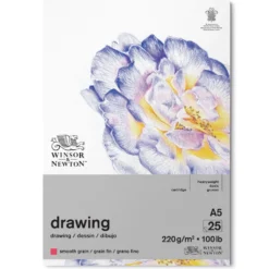 Blok rysunkowy Drawing Pad - Winsor & Newton - smooth, A5, 220g, 25 ark.