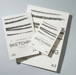 Blok szkicowy Sketching - PaperConcept - medium grain A3 90 g 50 ark.