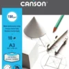 Blok techniczny A3 - Canson - biały, 190 g, 10 ark.