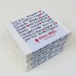 Blok w książce 100% bawełny 210 g - Khadi Papers - Smooth 13 x 16 cm 16 ark.