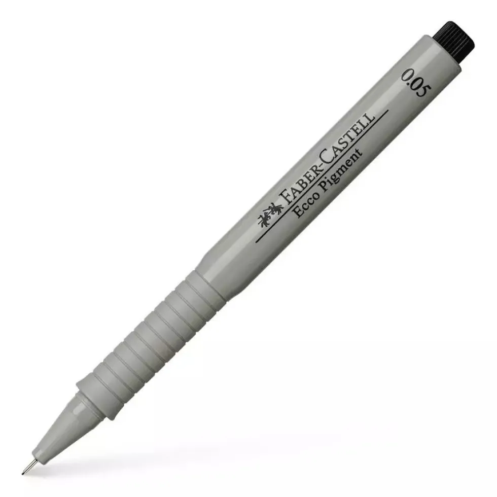 Cienkopis Ecco Pigment - Faber Castell - czarny, 0,05 mm