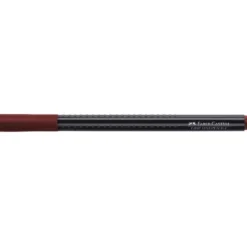 Cienkopis Grip Finepen - Faber-Castell - brązowy