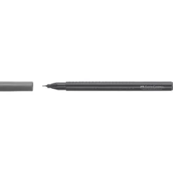 Cienkopis Grip Finepen - Faber-Castell - szary