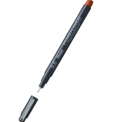 Cienkopis kalibrowany Pointliner - Pentel - miedziany, 0,5 mm