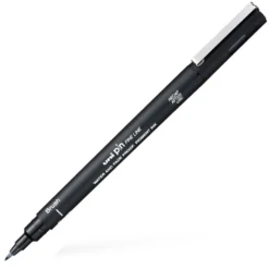 Cienkopis kreślarski z pędzelkiem Pin Brush 200 - Uni - czarny
