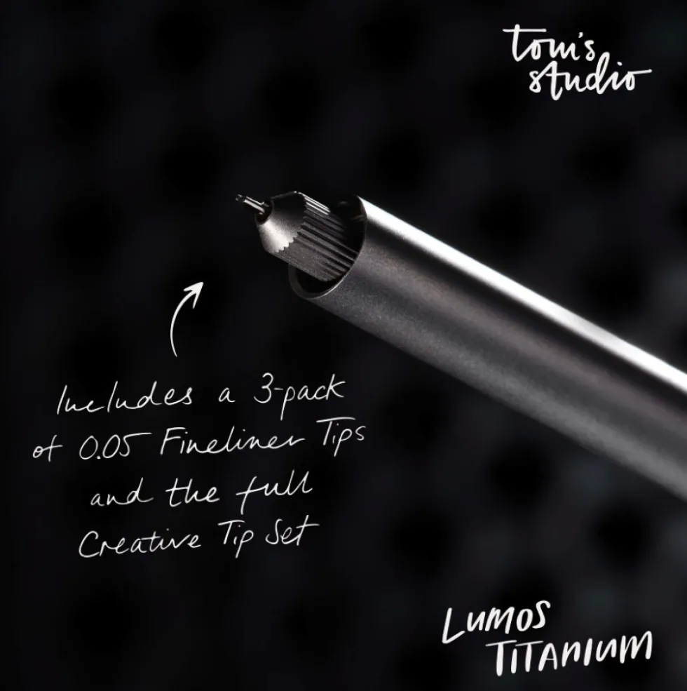 Cienkopis Lumos Mini - Tom's Studio - Titanium