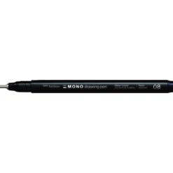 Cienkopis Mono Drawing Pen 08 - Tombow - czarny, 0,6 mm