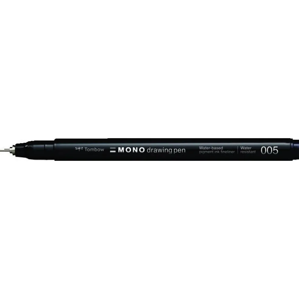 Cienkopis Mono Drawing Pen 005 - Tombow - czarny, 0,2 mm