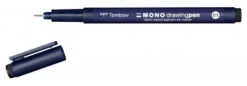 Cienkopis Mono Drawing Pen 01 - Tombow - czarny, 0,24 mm
