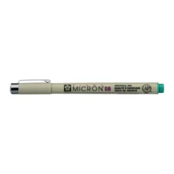 Cienkopis Pigma Micron 08 - Sakura - Green, 0,5 mm