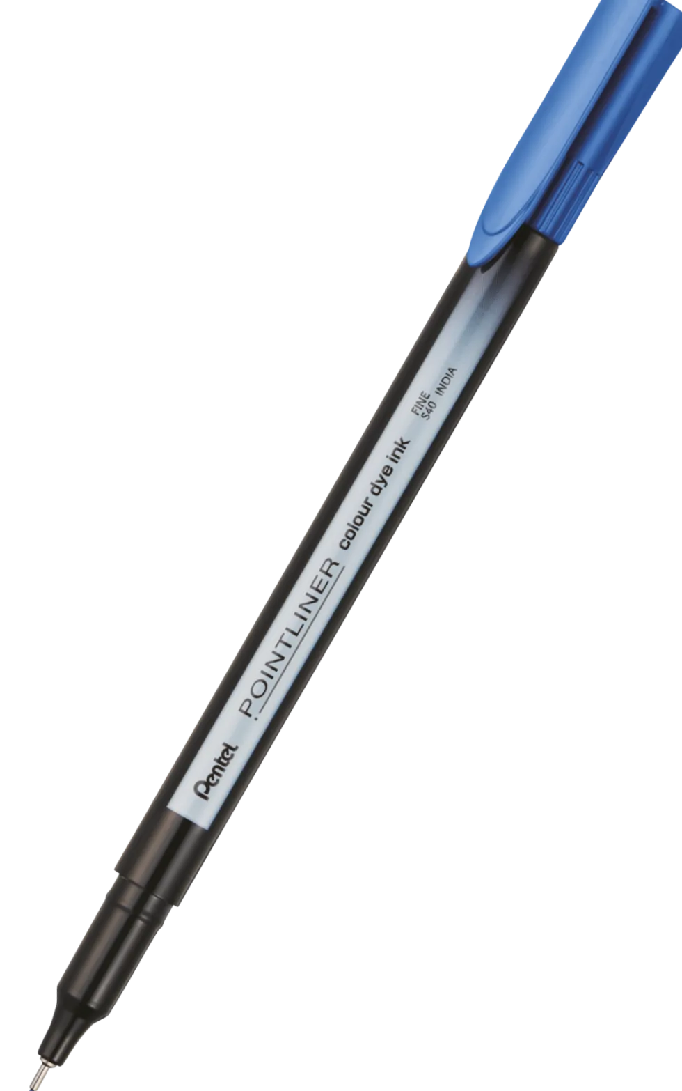 Cienkopis Pointliner Colour 0,4 mm - Pentel - błękitny