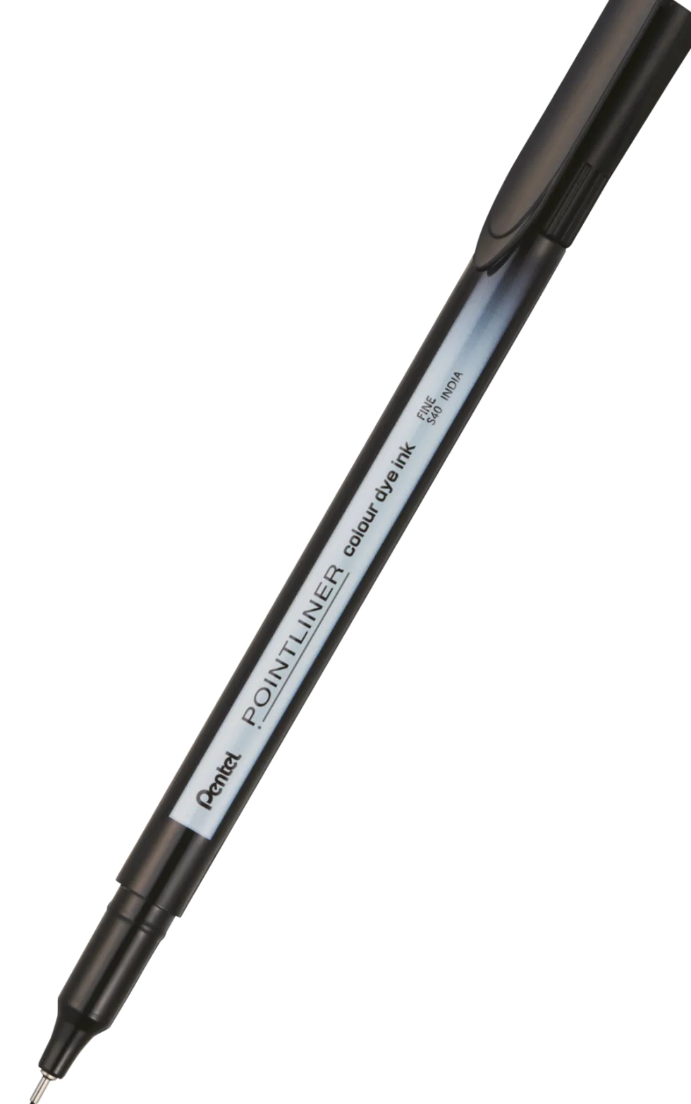 Cienkopis Pointliner Colour 0,4 mm - Pentel - czarny