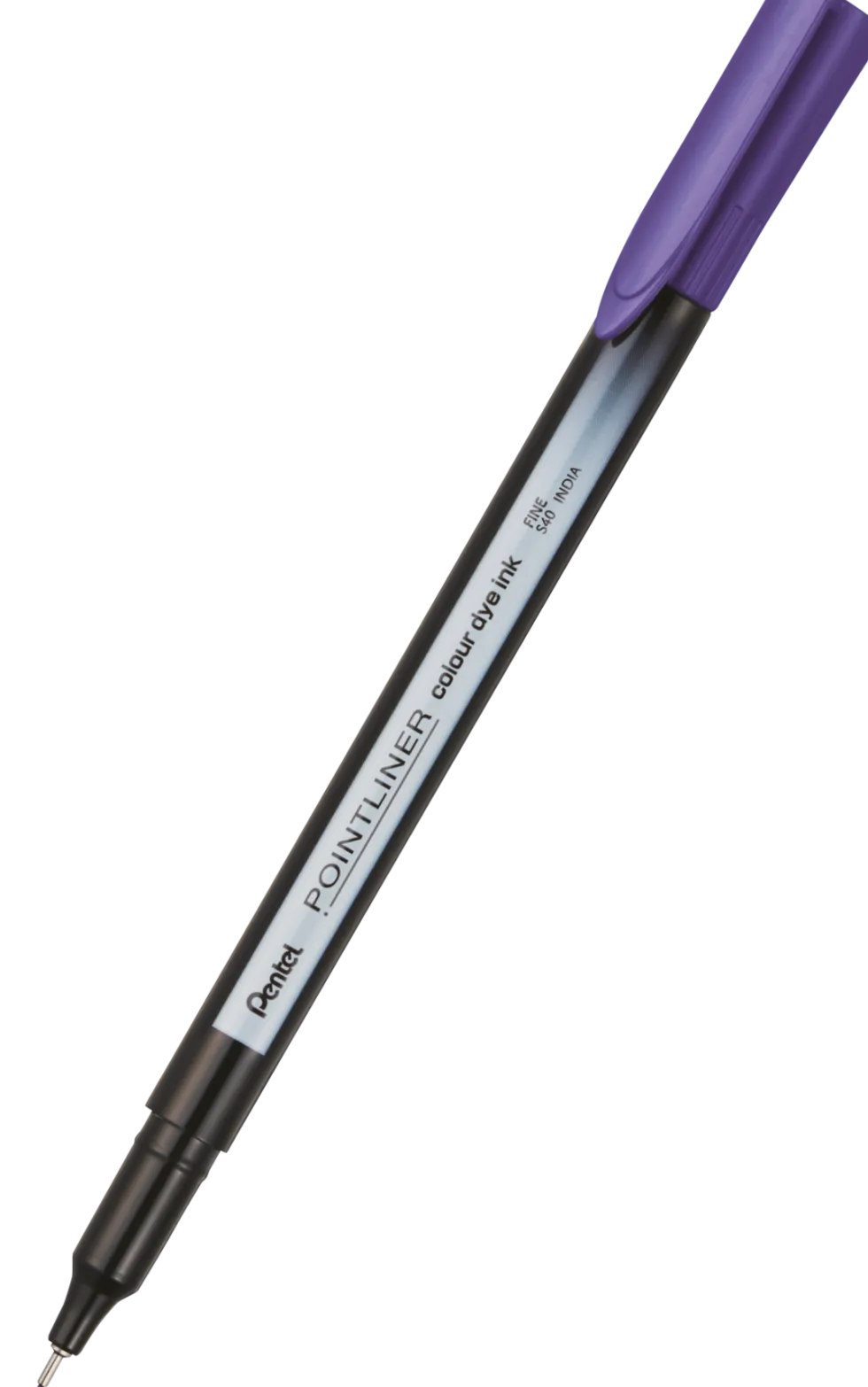 Cienkopis Pointliner Colour 0,4 mm - Pentel - fioletowy