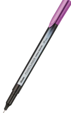Cienkopis Pointliner Colour 0,4 mm - Pentel - fuksja