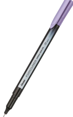 Cienkopis Pointliner Colour 0,4 mm - Pentel - lawendowy