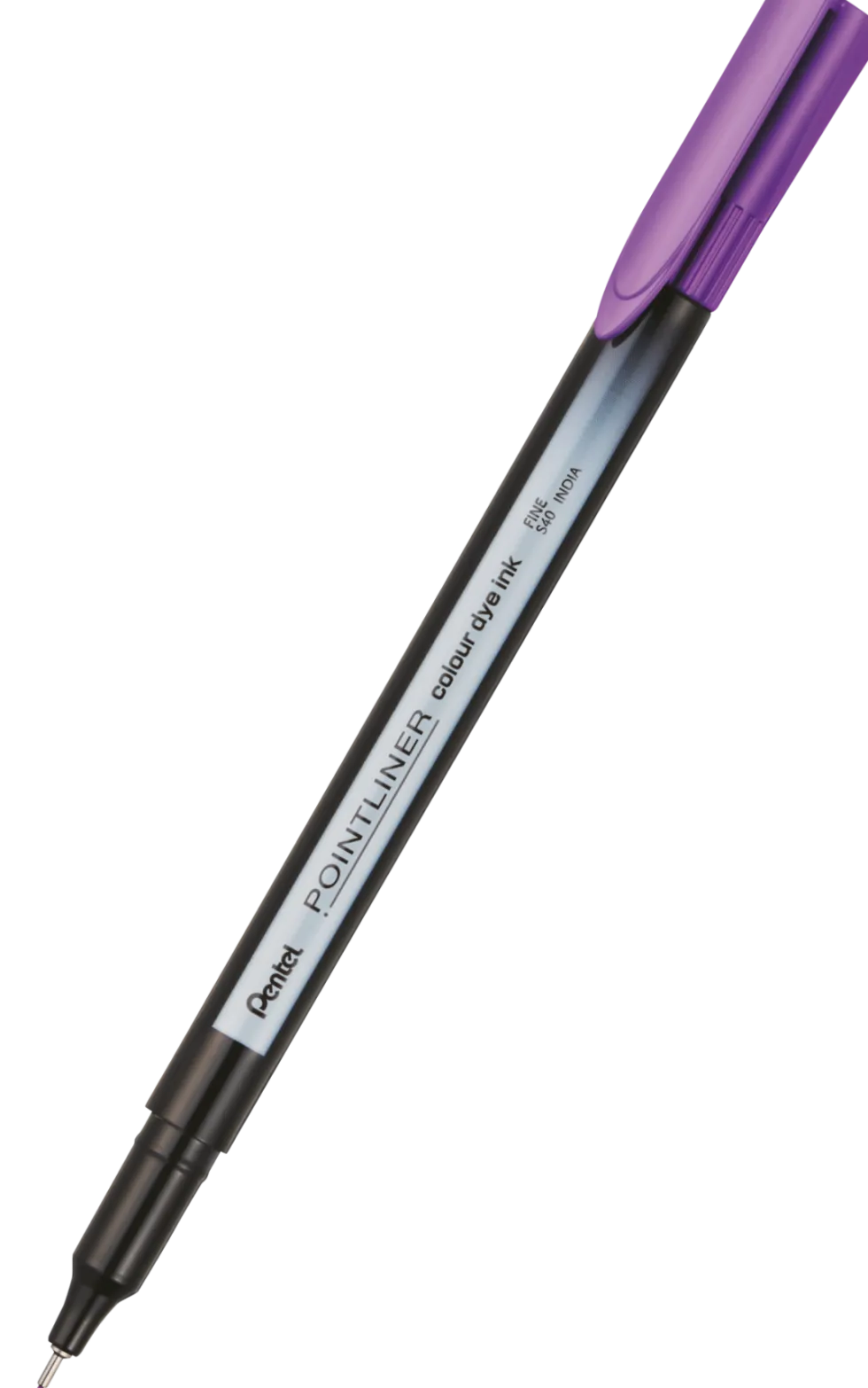 Cienkopis Pointliner Colour 0,4 mm - Pentel - liliowy