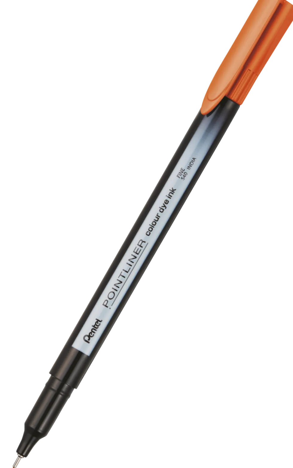 Cienkopis Pointliner Colour 0,4 mm - Pentel - pomarańczowy