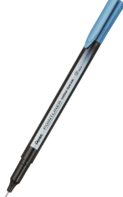 Cienkopis Pointliner Colour 0,4 mm - Pentel - turkusowy