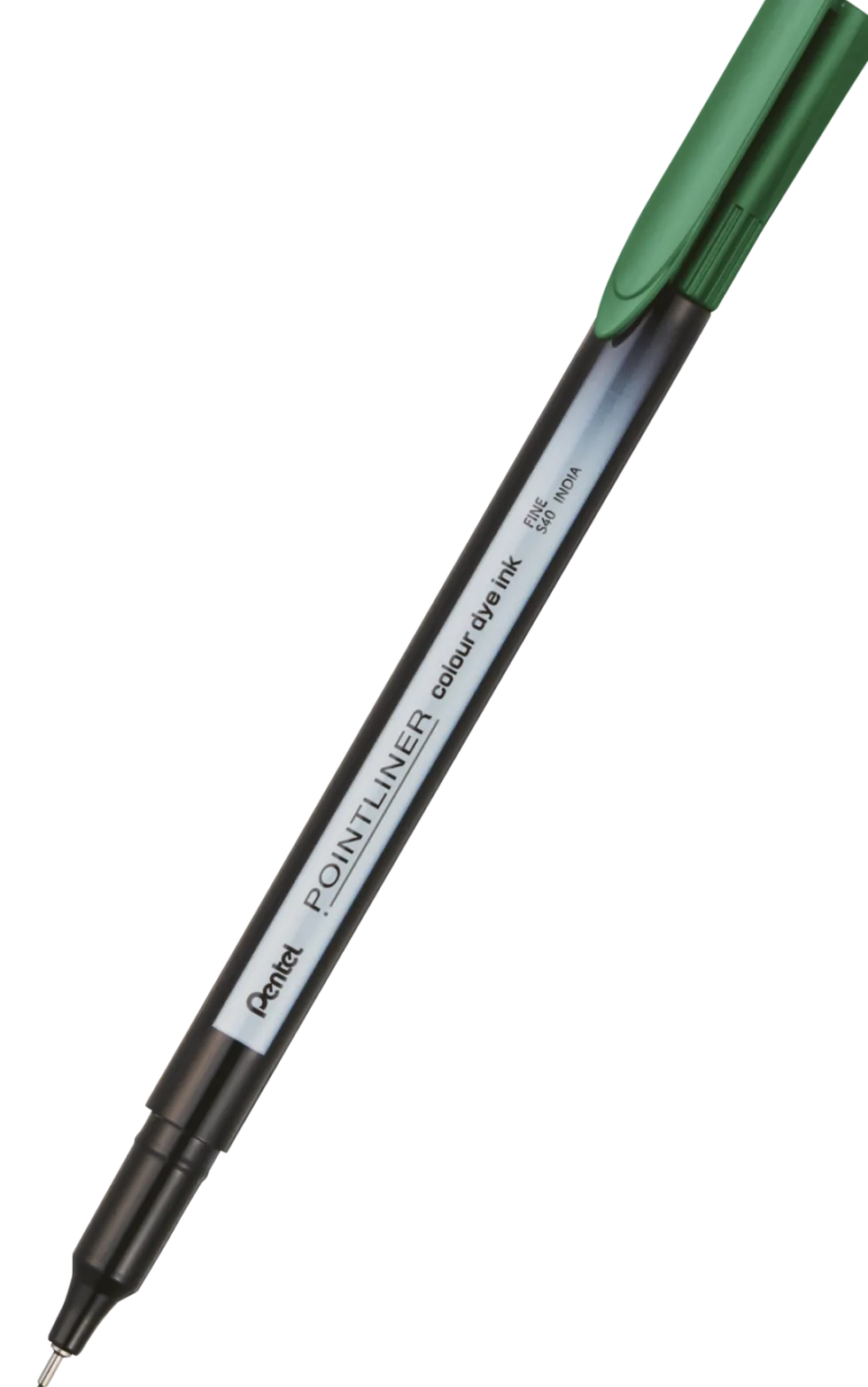 Cienkopis Pointliner Colour 0,4 mm - Pentel - zielony