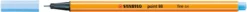 Cienkopis Point 88 - Stabilo - błękit lodowy