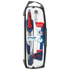 Cyrkiel szkolny Stop System - Maped - 3 elementy