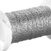 Drucik florystyczny, metalowy - Knorr Prandell - srebrny, 0,25 mm x 50 m