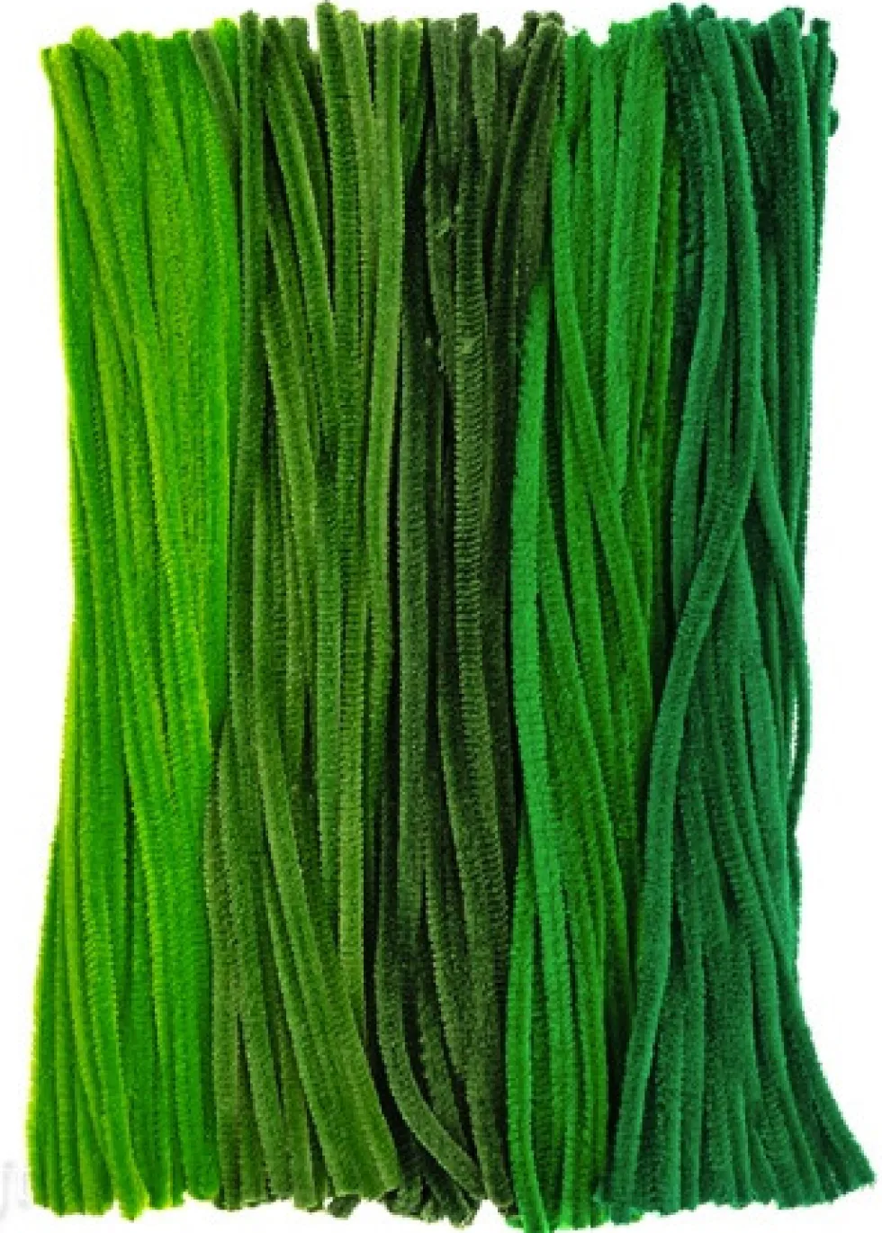 Druciki kreatywne - DpCraft - zielone 6 mm x 30 cm 200 szt.