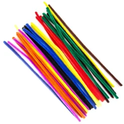 Druciki kreatywne, ozdobne - DpCraft - kolorowe, 30 cm, 25 szt.