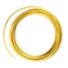 Drucik metalowy 2 mm - DpCraft - złoty, 5 m