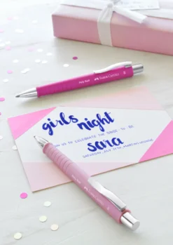 Długopis automatyczny Poly Ball Urban XB - Faber-Castell - pudrowy róż