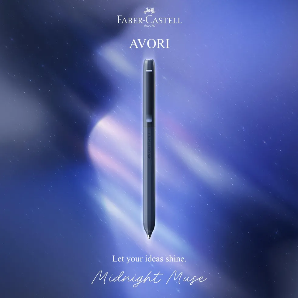 Długopis Avori M z etui - Faber-Castell - Midnight Muse
