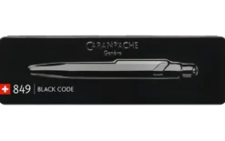 Długopis 849 Black Code z etui - Caran d'Ache - czarny