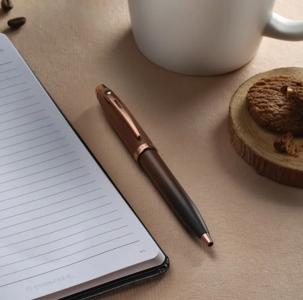 Długopis 100 Coffee Edition - Sheaffer - Matte Brown