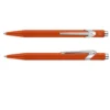 Długopis 849 Colormat-X z etui - Caran d'Ache - Orange