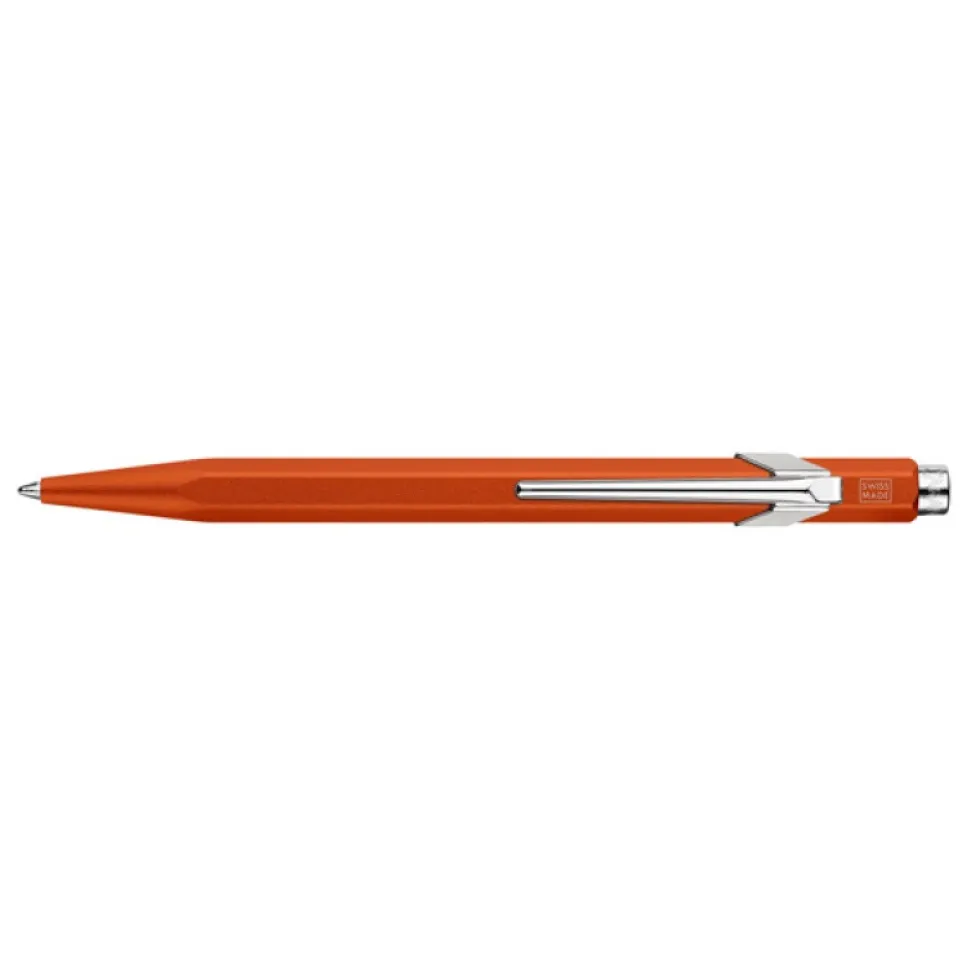Długopis 849 Colormat-X z etui - Caran d'Ache - Orange