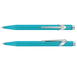 Długopis 849 Colormat-X z etui - Caran d'Ache - Turquoise