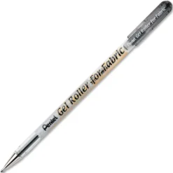 Długopis żelowy do tkanin - Pentel - czarny