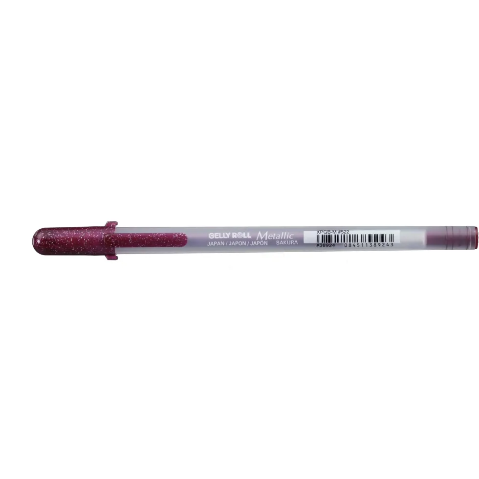 Długopis żelowy Gelly Roll Metallic - Sakura - Burgundy