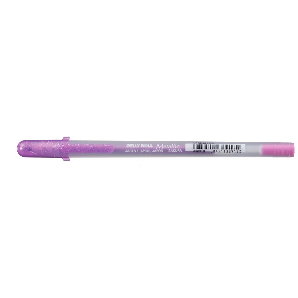 Długopis żelowy Gelly Roll Metallic - Sakura - Pink