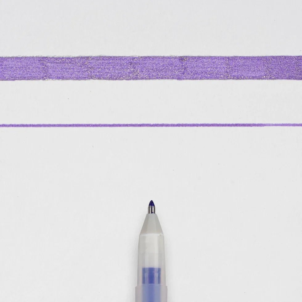 Długopis żelowy Gelly Roll Stardust - Sakura - Purple