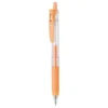 Długopis żelowy Sarasa Clip - Zebra - Milk Orange, 0,5 mm