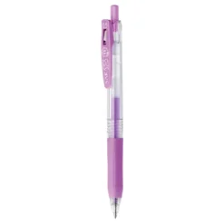 Długopis żelowy Sarasa Clip - Zebra - Milk Purple, 0,5 mm