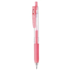 Długopis żelowy Sarasa Clip - Zebra - Milk Red, 0,5 mm