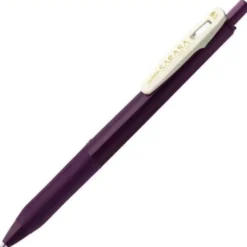 Długopis żelowy Sarasa Clip - Zebra - Vintage Bordeaux Purple, 0,5 mm