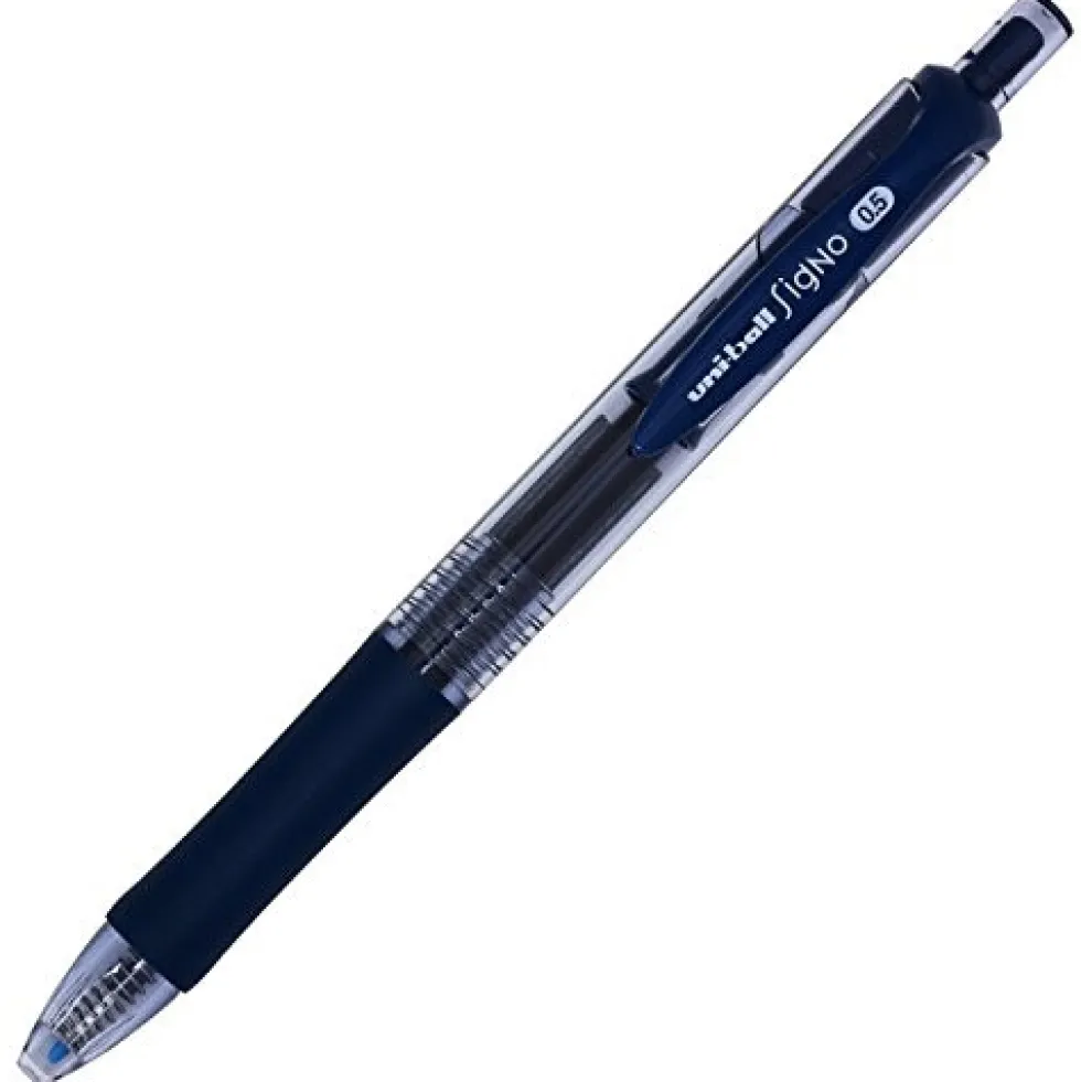 Długopis żelowy Signo UMN-152 - Uni - czarny