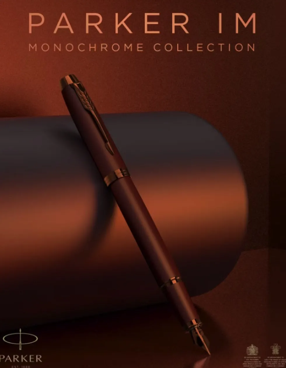 Długopis IM Monochrome w etui - Parker - Burgundy
