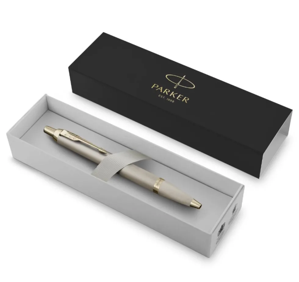 Długopis IM Monochrome w etui - Parker - Champagne