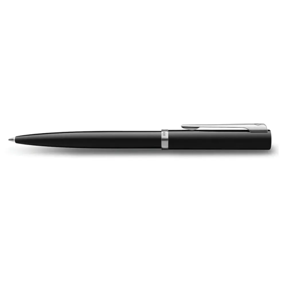 Długopis Impression - Waterman - Black Silver Trim