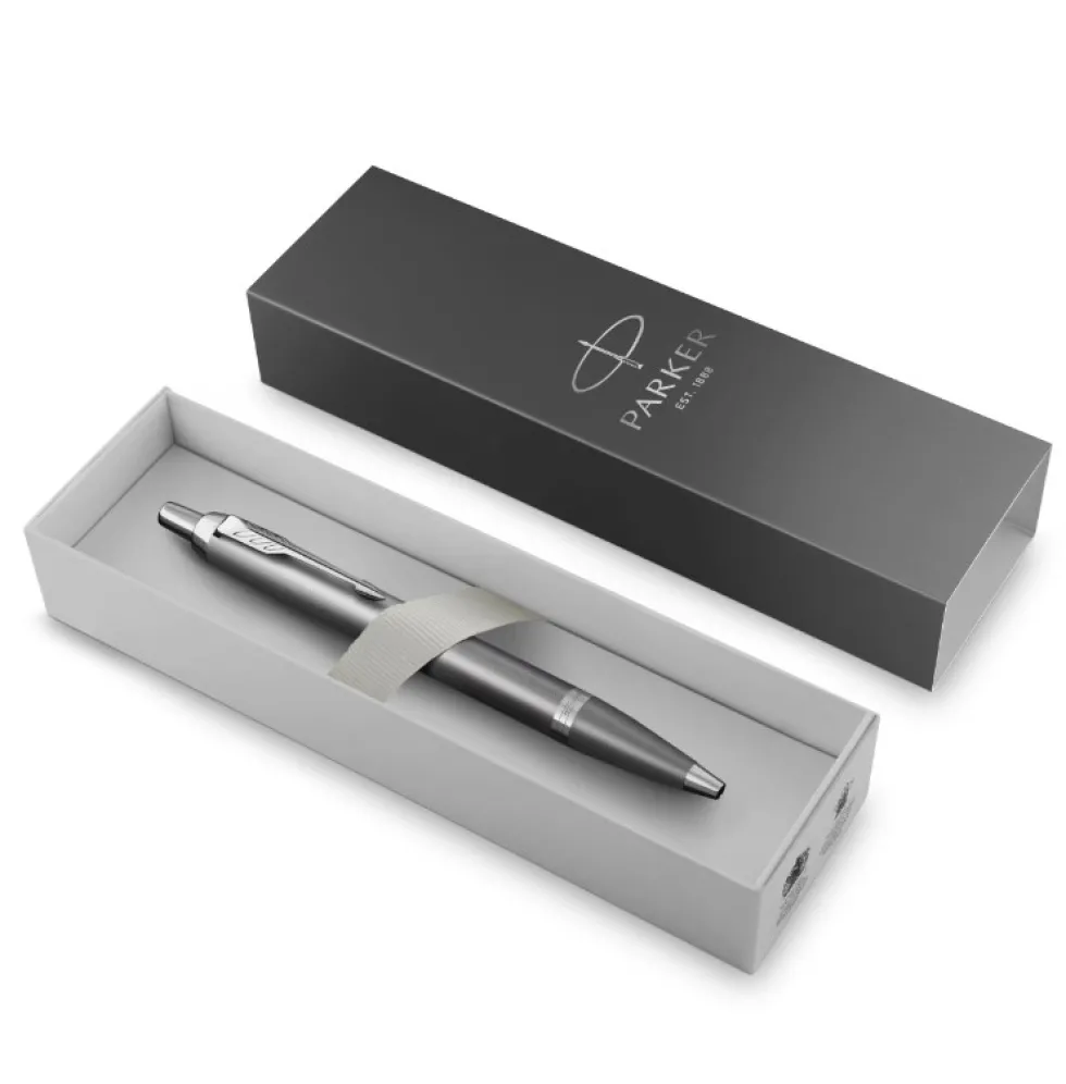 Długopis IM Rituals w etui - Parker - Grey & Chrome Trim