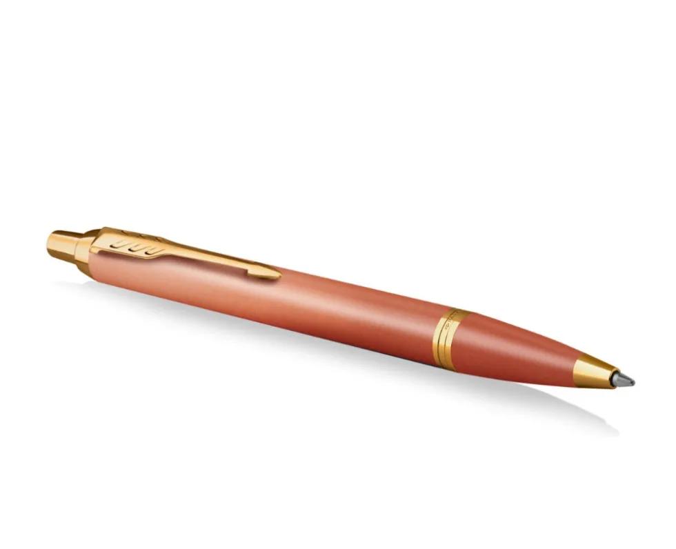 Długopis IM Rituals w etui - Parker - Orange & Gold Trim